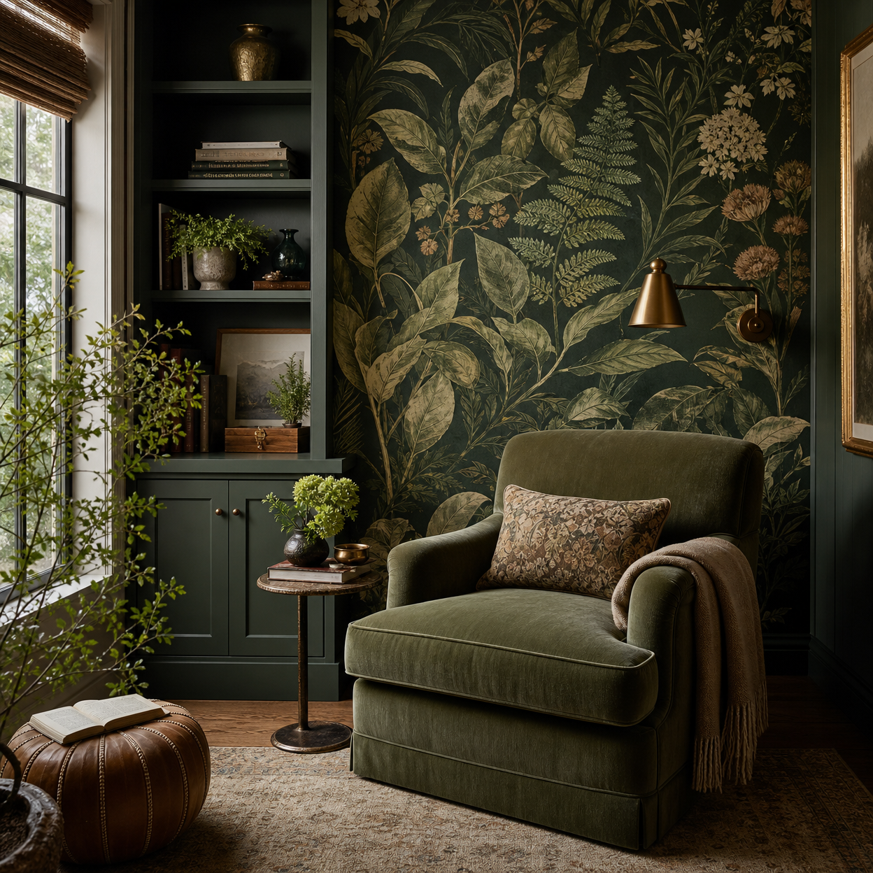 Botanical Reading Nook